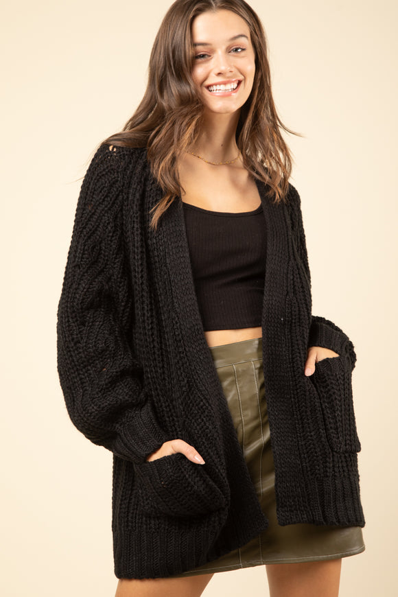 Knit Sweater Cardigan