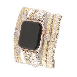 White Attica Apple Watch Strap